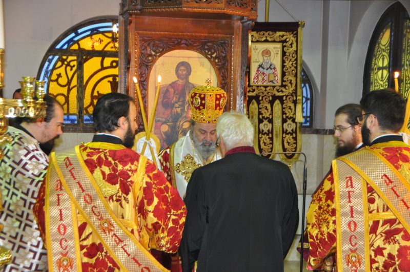 Χειροθεσία ἀναγνώστου στόν Ἱερό Ναό Ἁγίου Χρυσοστόμου Δράμας